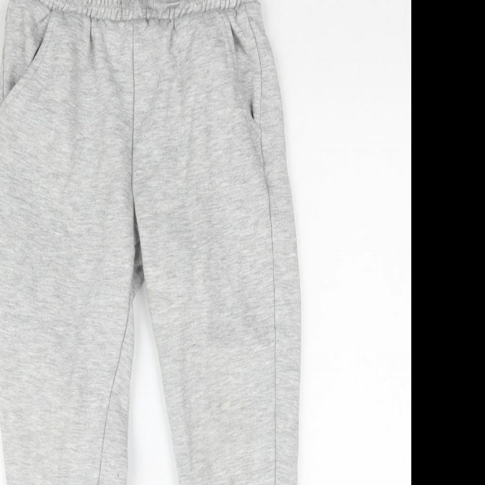 F&F Boys Grey   Jogger Trousers Size 5-6 Years