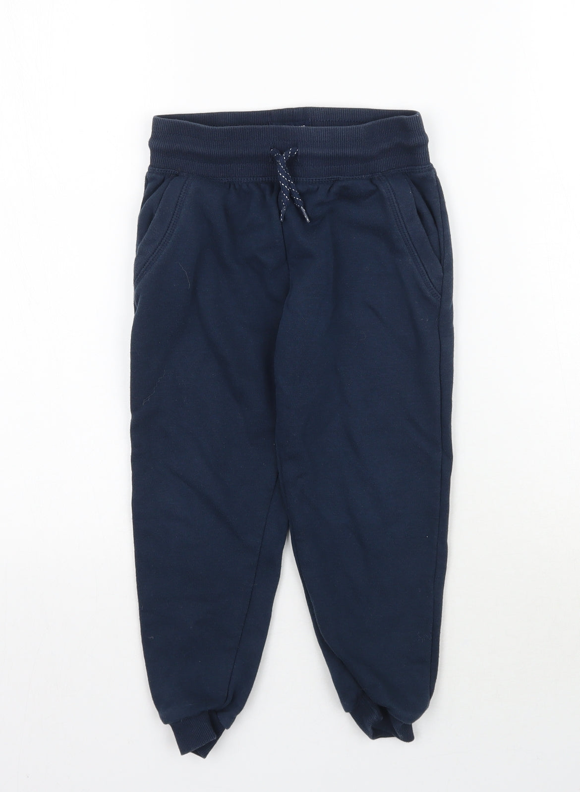 Primark Boys Blue   Jogger Trousers Size 4-5 Years