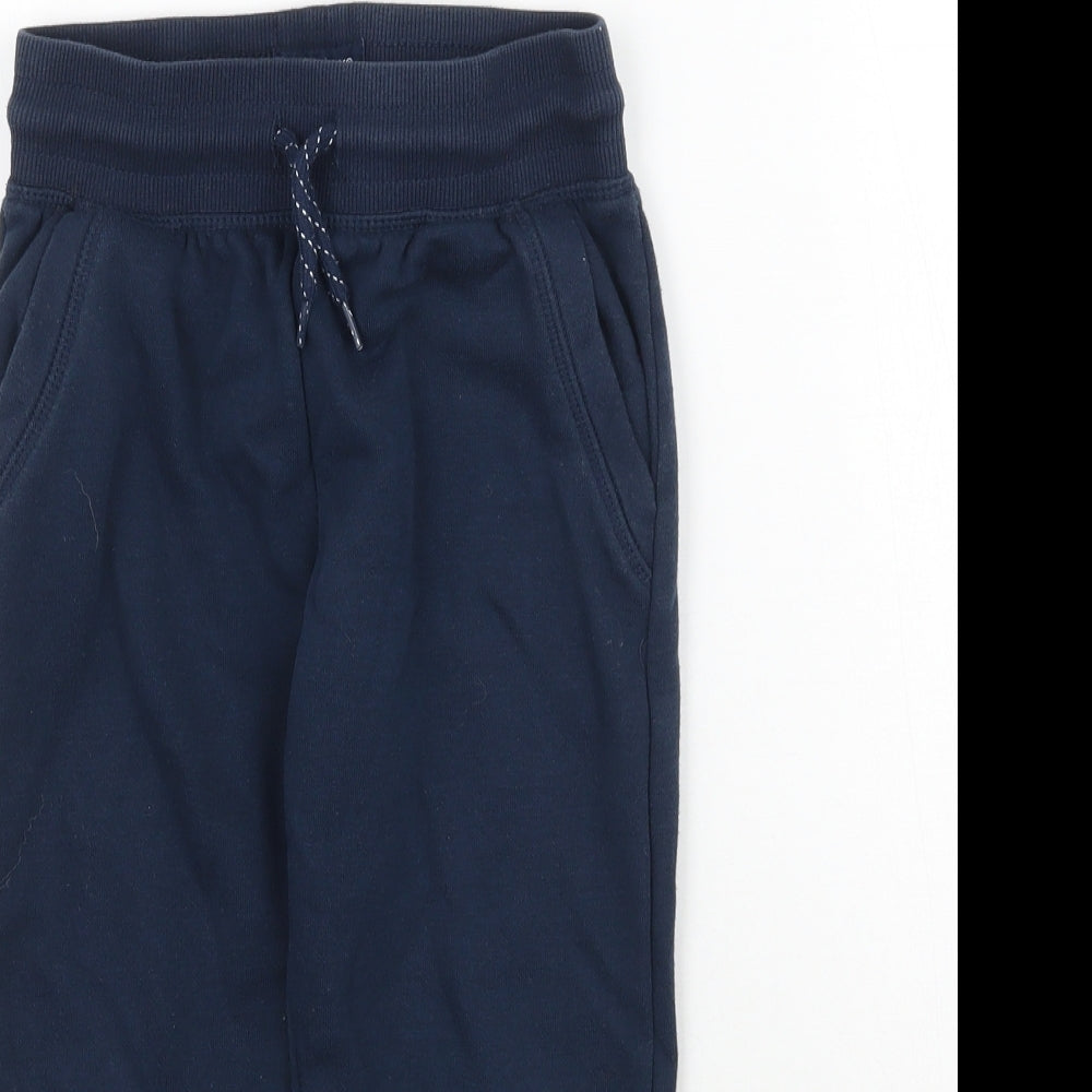 Primark Boys Blue   Jogger Trousers Size 4-5 Years