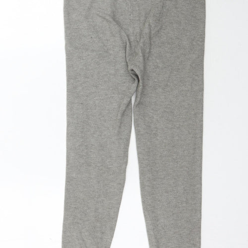 SheIn Girls Grey  Knit Jogger Trousers Size 11-12 Years