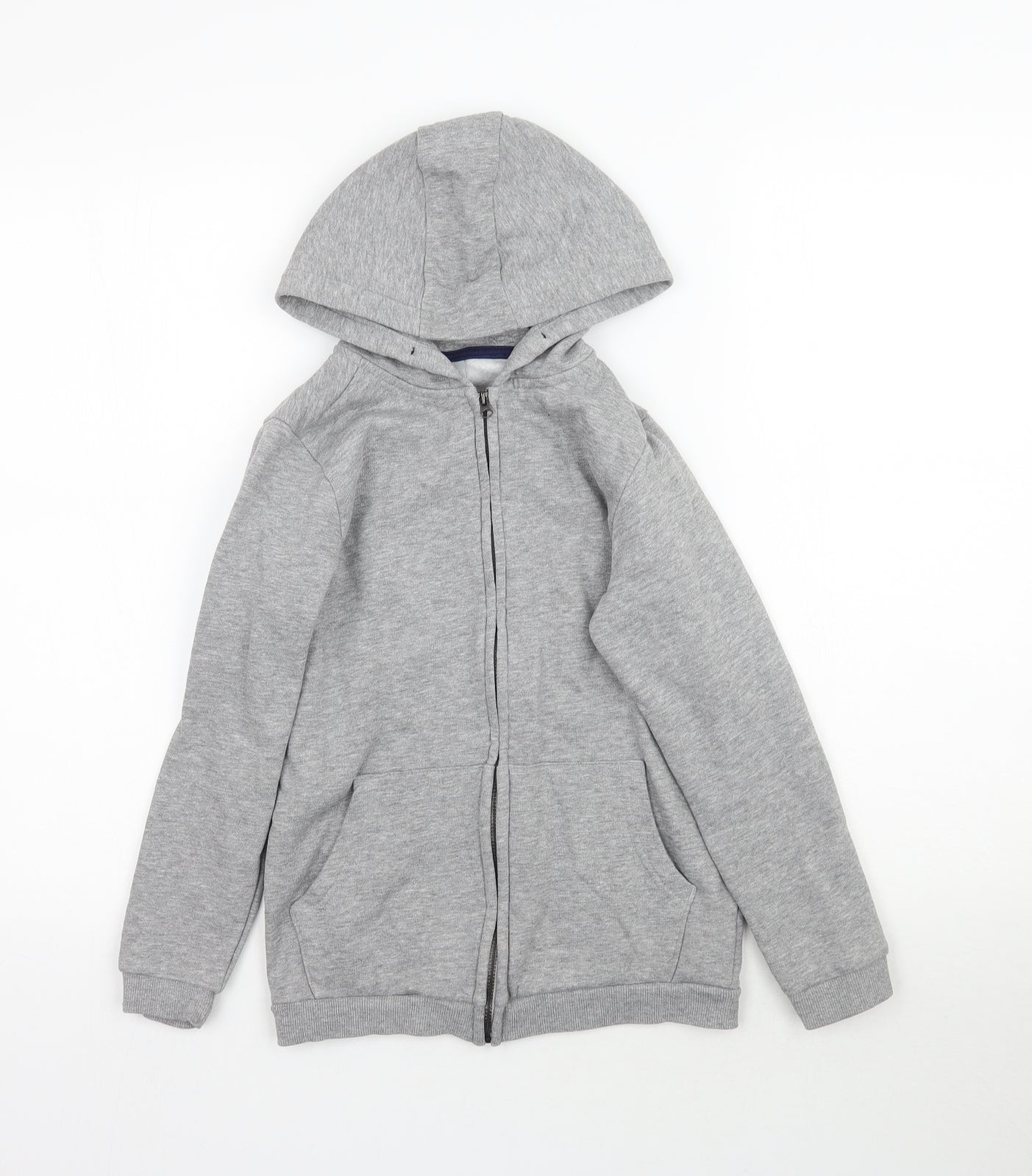 TU Boys Grey   Full Zip Hoodie Size 10 Years