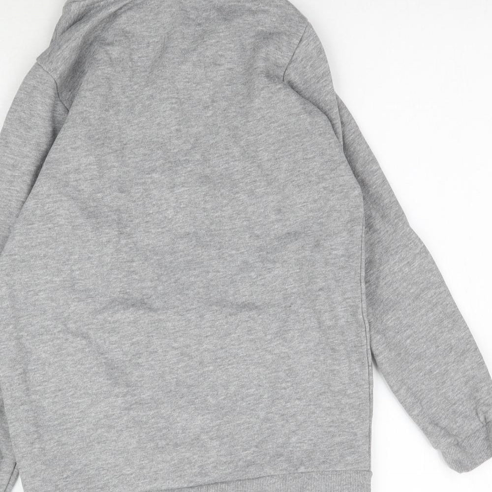 TU Boys Grey   Full Zip Hoodie Size 10 Years