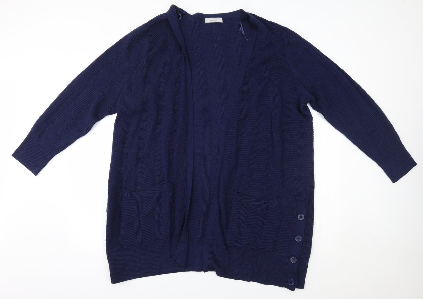 M&S Womens Blue   Cardigan Jumper Size 22