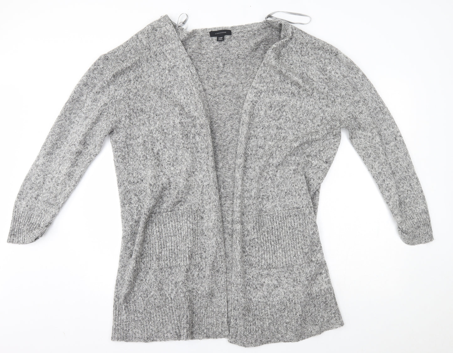 Primark Womens Grey   Cardigan Jumper Size L