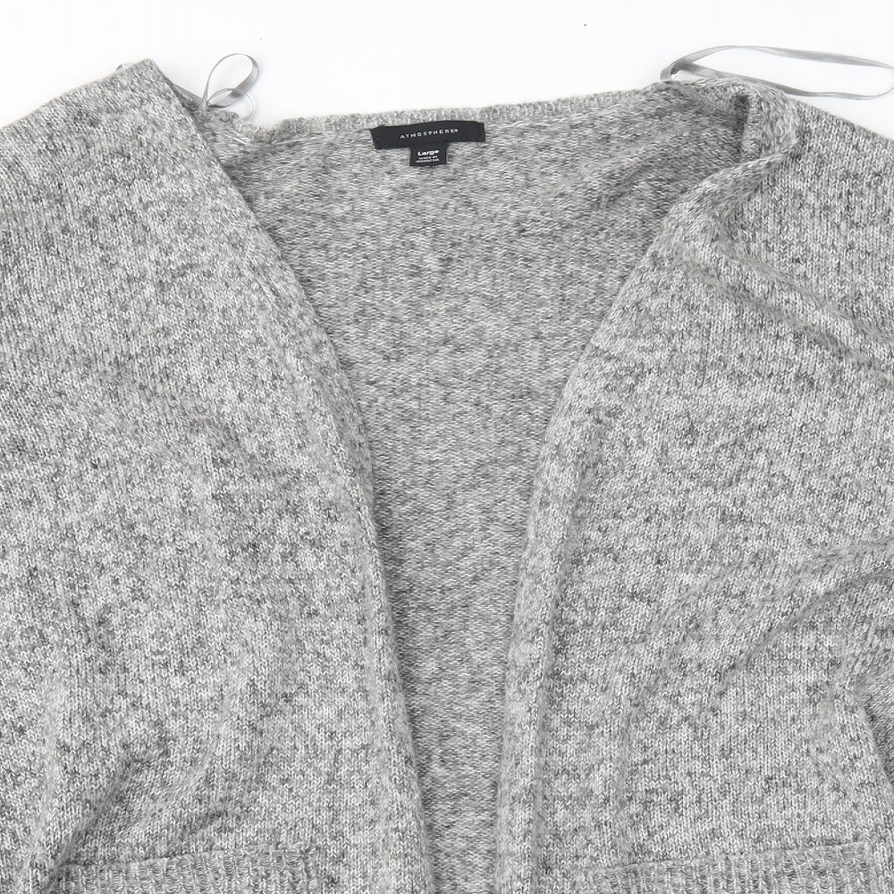 Primark Womens Grey   Cardigan Jumper Size L