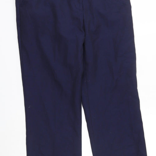 Jermyn street Womens Blue   Trousers  Size 10 L27 in