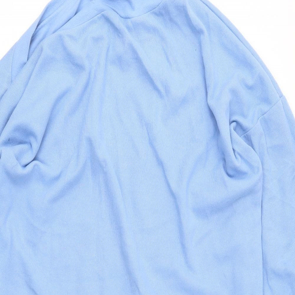 ASOS Womens Blue   Jumper Dress  Size 18  - one shouder slit