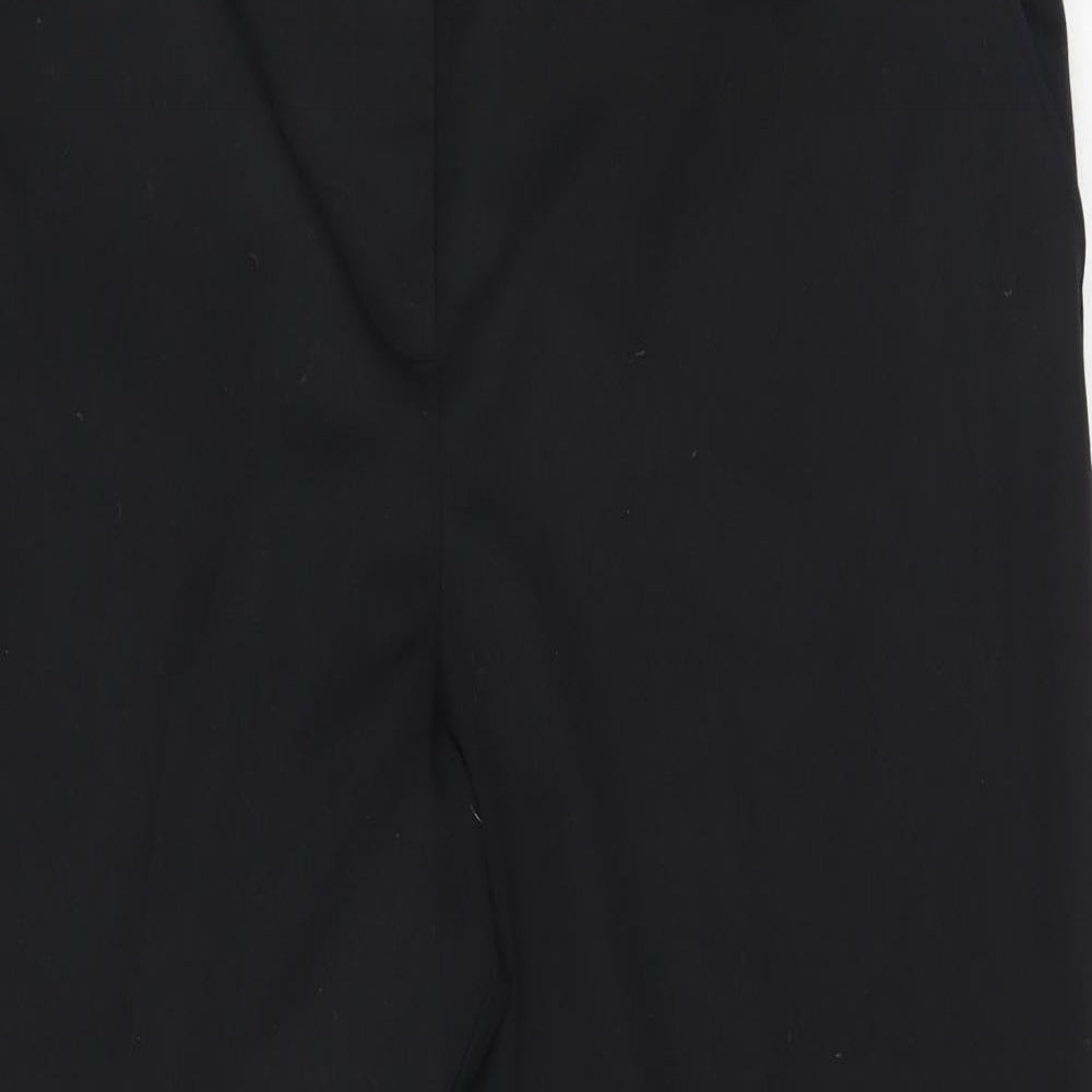 TU Womens Black   Trousers  Size 16 L25 in