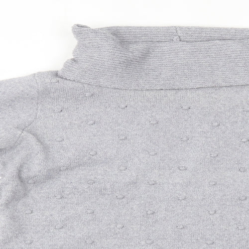 anna rose Womens Grey   Pullover Jumper Size L