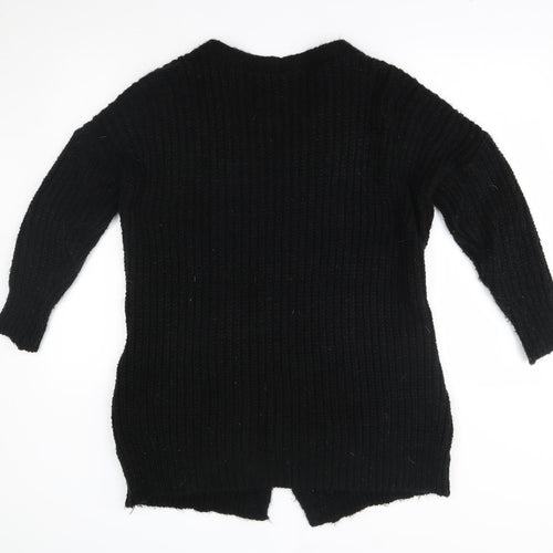 Misspap Womens Black   Cardigan Jumper Size 8