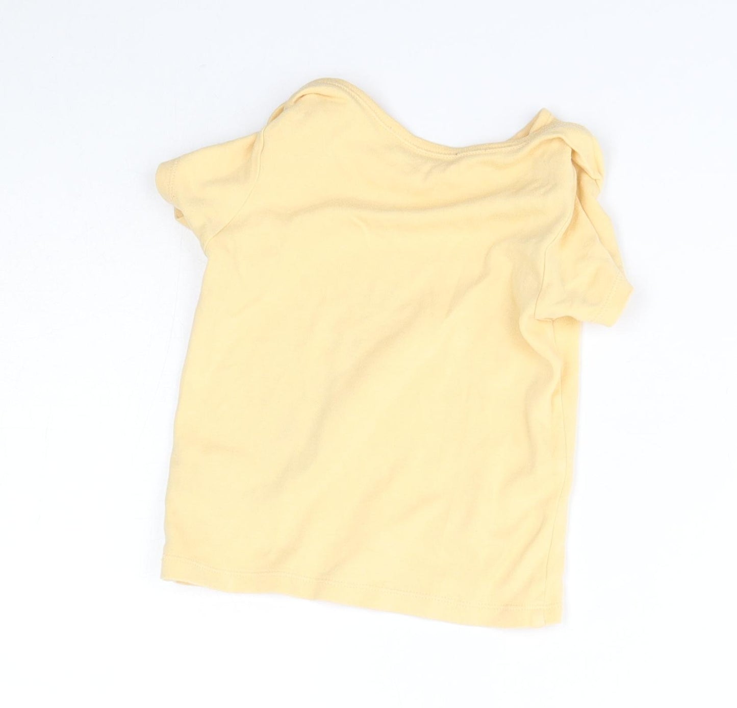 Nutmeg Girls Yellow    Pyjama Top Size 2-3 Years  - matching set