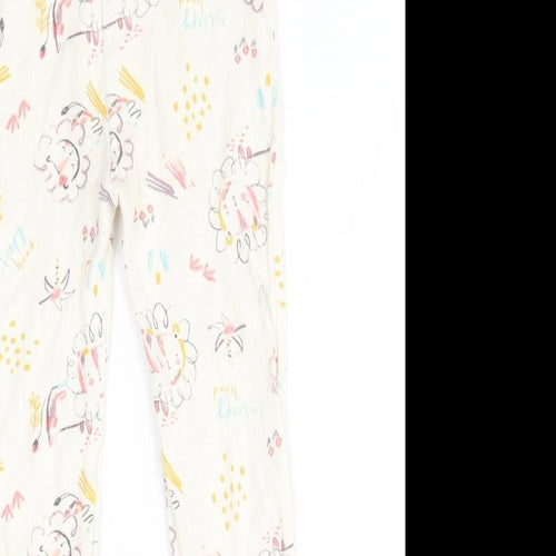 Nutmeg Girls Yellow    Pyjama Pants Size 2-3 Years  - matching set