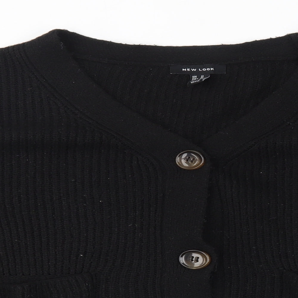 New Look Womens Black   Cardigan Jumper Size M