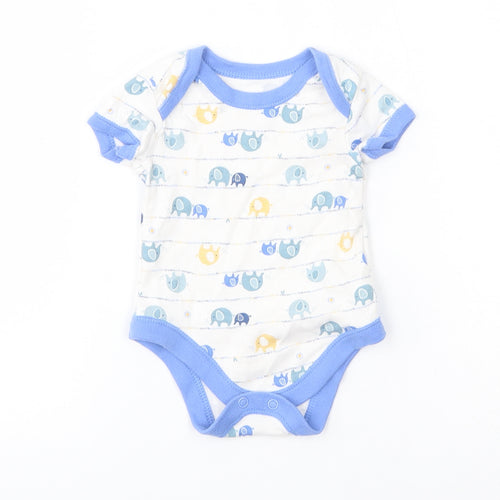 Matalan Baby White   Babygrow One-Piece Size 0-3 Months