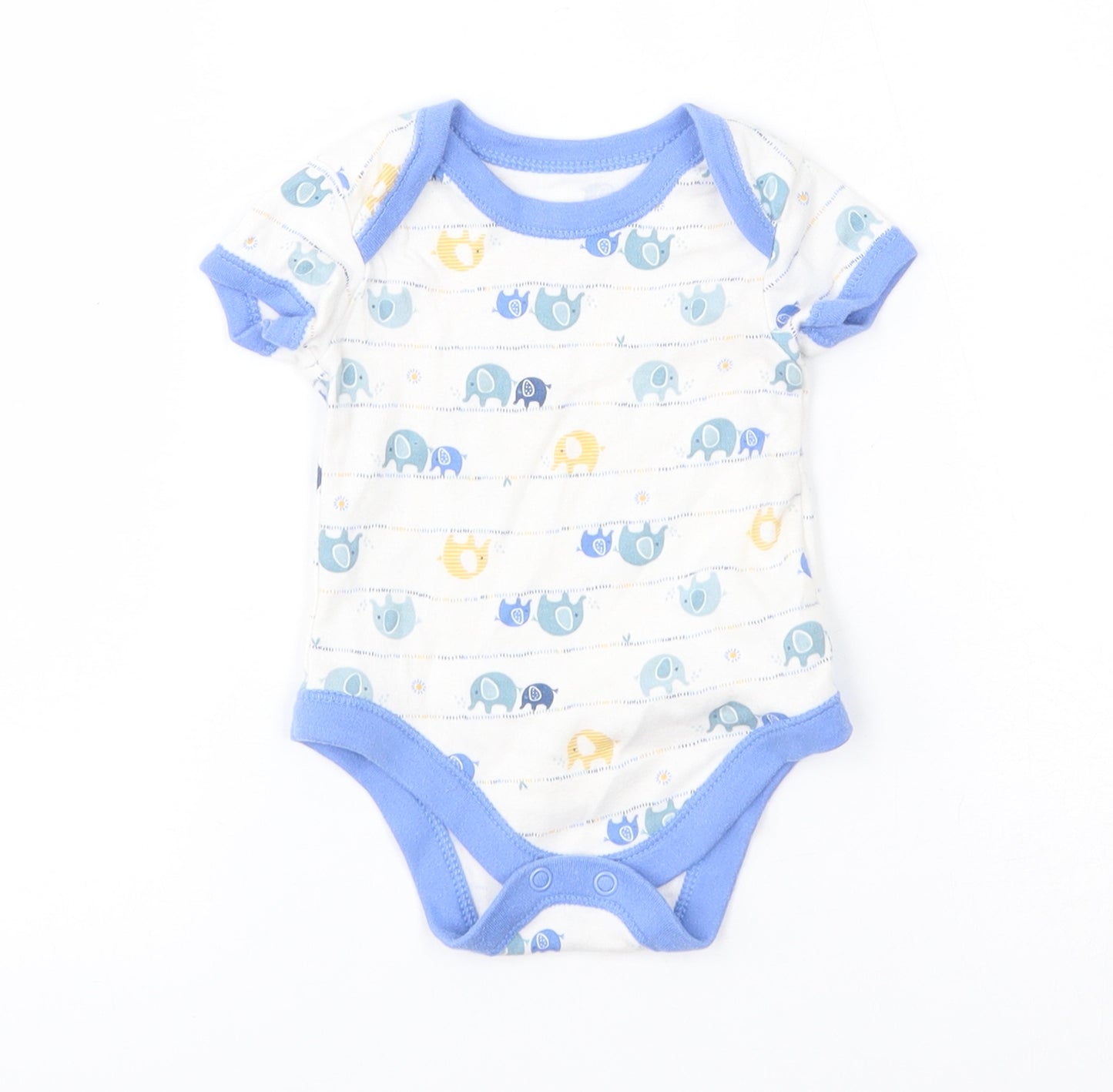 Matalan Baby White   Babygrow One-Piece Size 0-3 Months