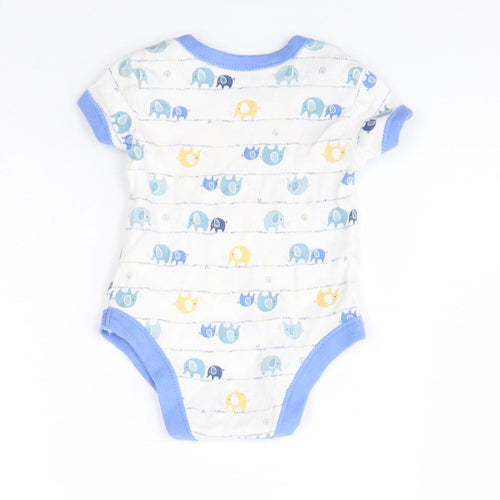 Matalan Baby White   Babygrow One-Piece Size 0-3 Months