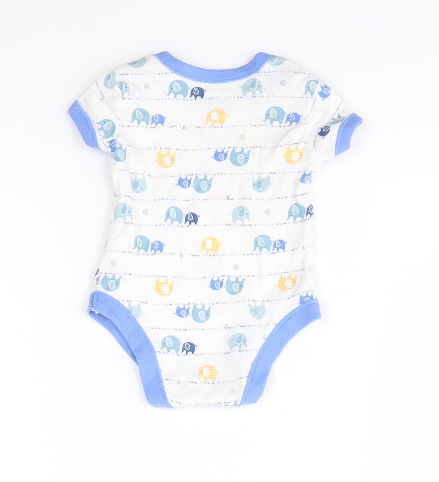 Matalan Baby White   Babygrow One-Piece Size 0-3 Months