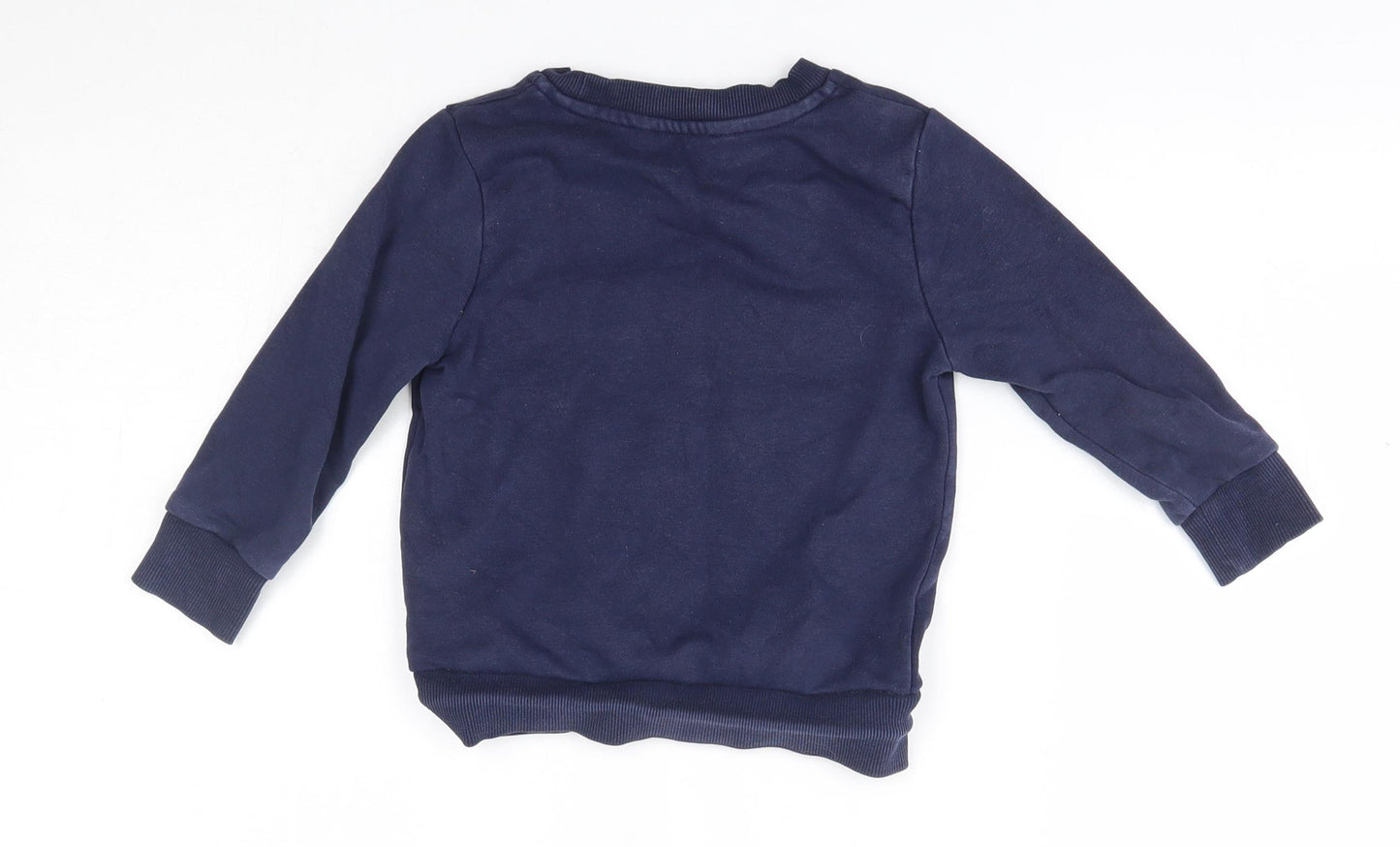 George Baby Blue   Pullover Jumper Size 18-24 Months  - hero in the making