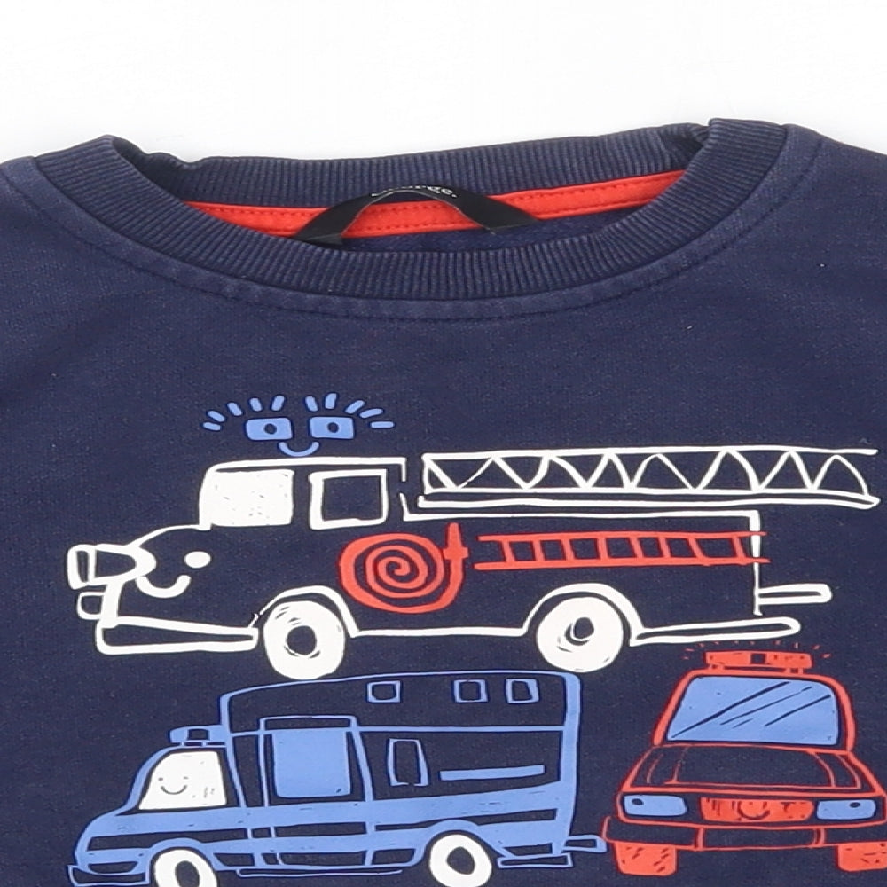 George Baby Blue   Pullover Jumper Size 18-24 Months  - hero in the making