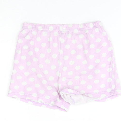TU Girls Pink Polka Dot   Sleep Shorts Size 4-5 Years  - panda