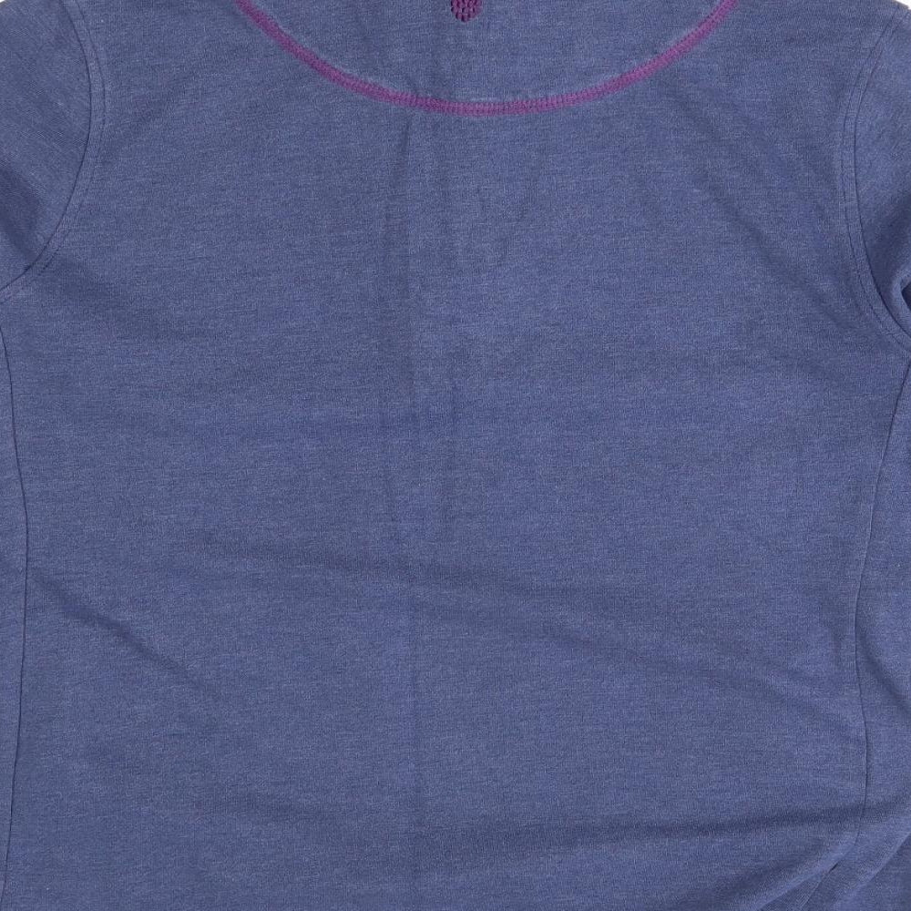tayberry Womens Blue   Pullover Sweatshirt Size M