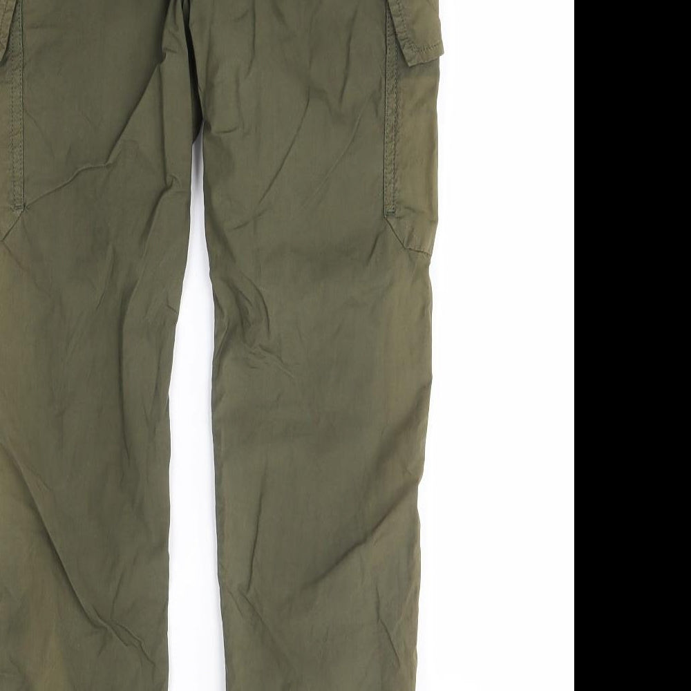 Nutmeg Boys Green   Capri Trousers Size 11-12 Years