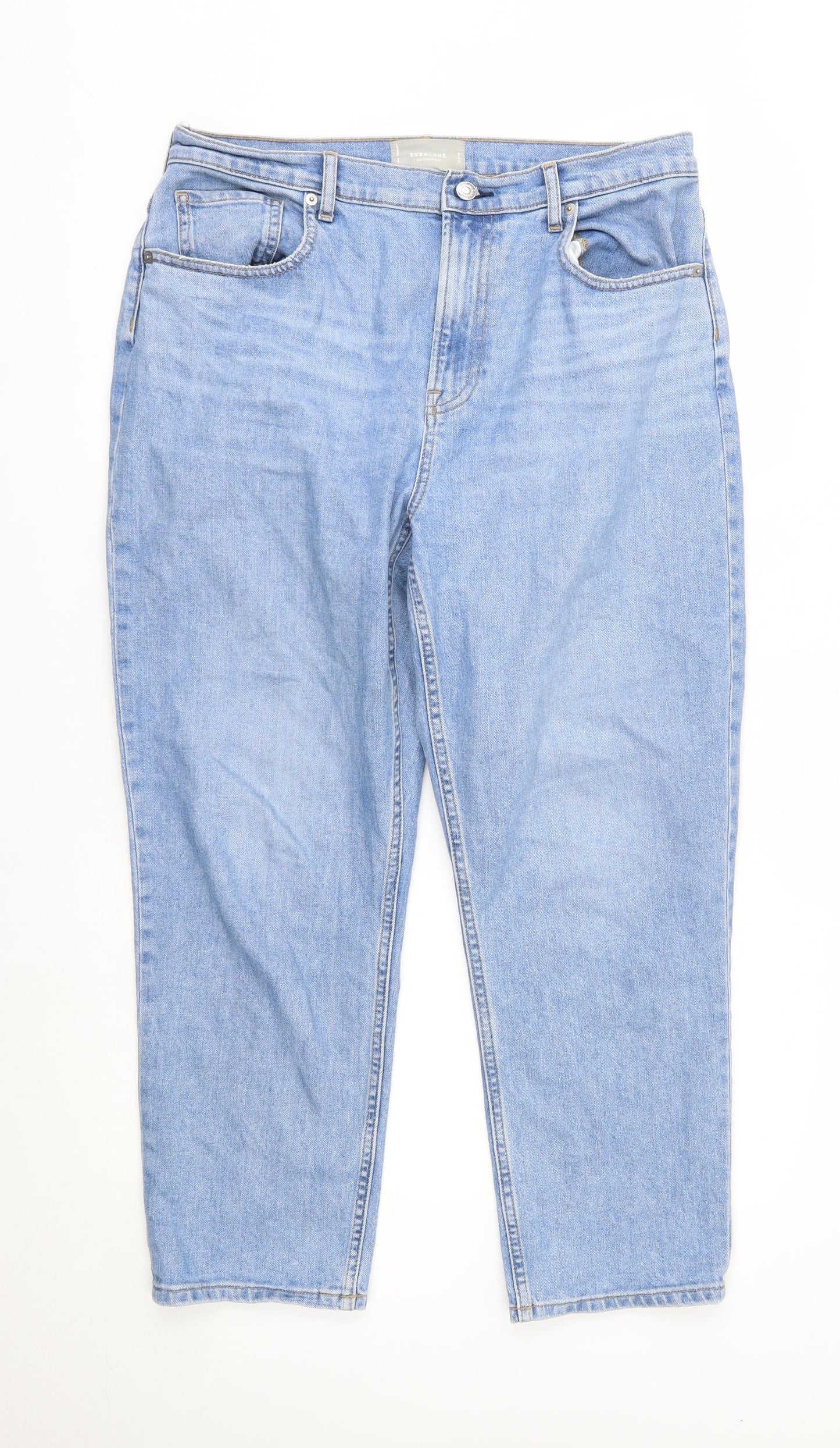 Everlane Womens Blue   Cropped Jeans Size 32 in L26 in
