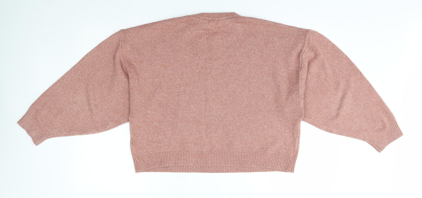 Micha Lounge Womens Beige   Pullover Jumper Size S