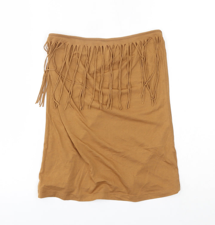 New Look Womens Brown Basic Tank Size 12