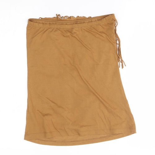 New Look Womens Brown   Basic Tank Size 12