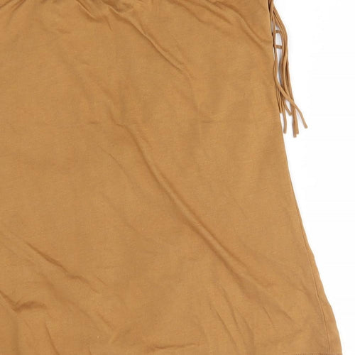 New Look Womens Brown   Basic Tank Size 12