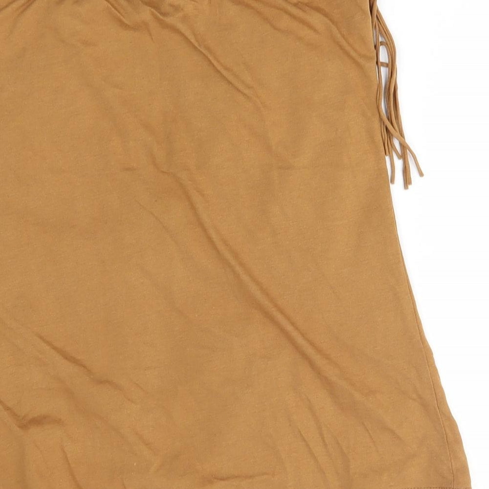 New Look Womens Brown   Basic Tank Size 12