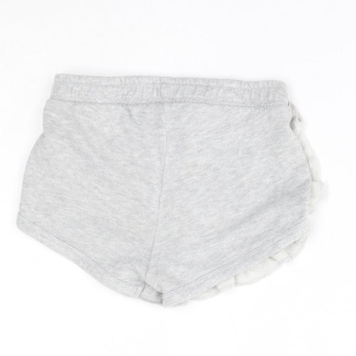 Matalan Girls Grey   Sweat Shorts Size 5 Years -