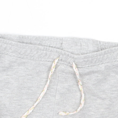 Matalan Girls Grey   Sweat Shorts Size 5 Years -