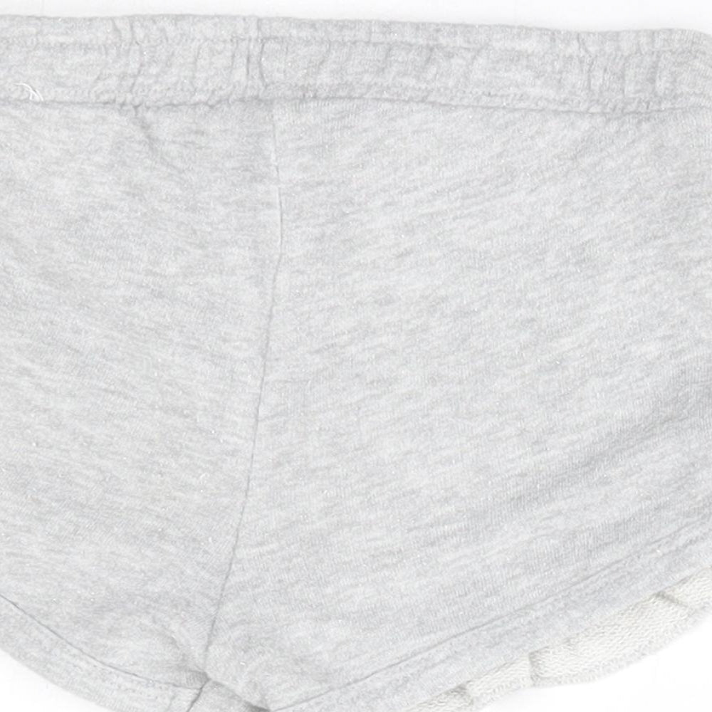 Matalan Girls Grey   Sweat Shorts Size 5 Years -