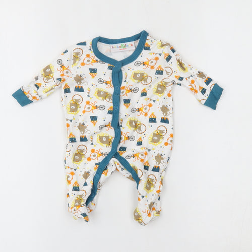 lily & jack Baby White    One Piece Size Newborn