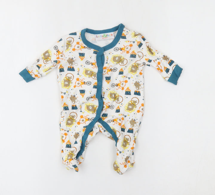 lily & jack Baby White One Piece Size Newborn