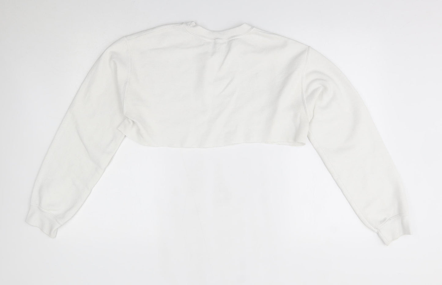 PRETTYLITTLETHING Womens White   Pullover Jumper Size S