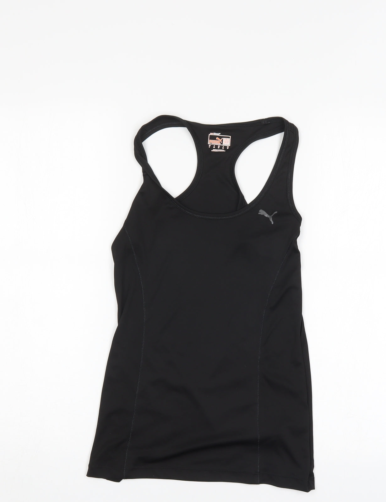PUMA Womens Black   Jersey Tank Size 10
