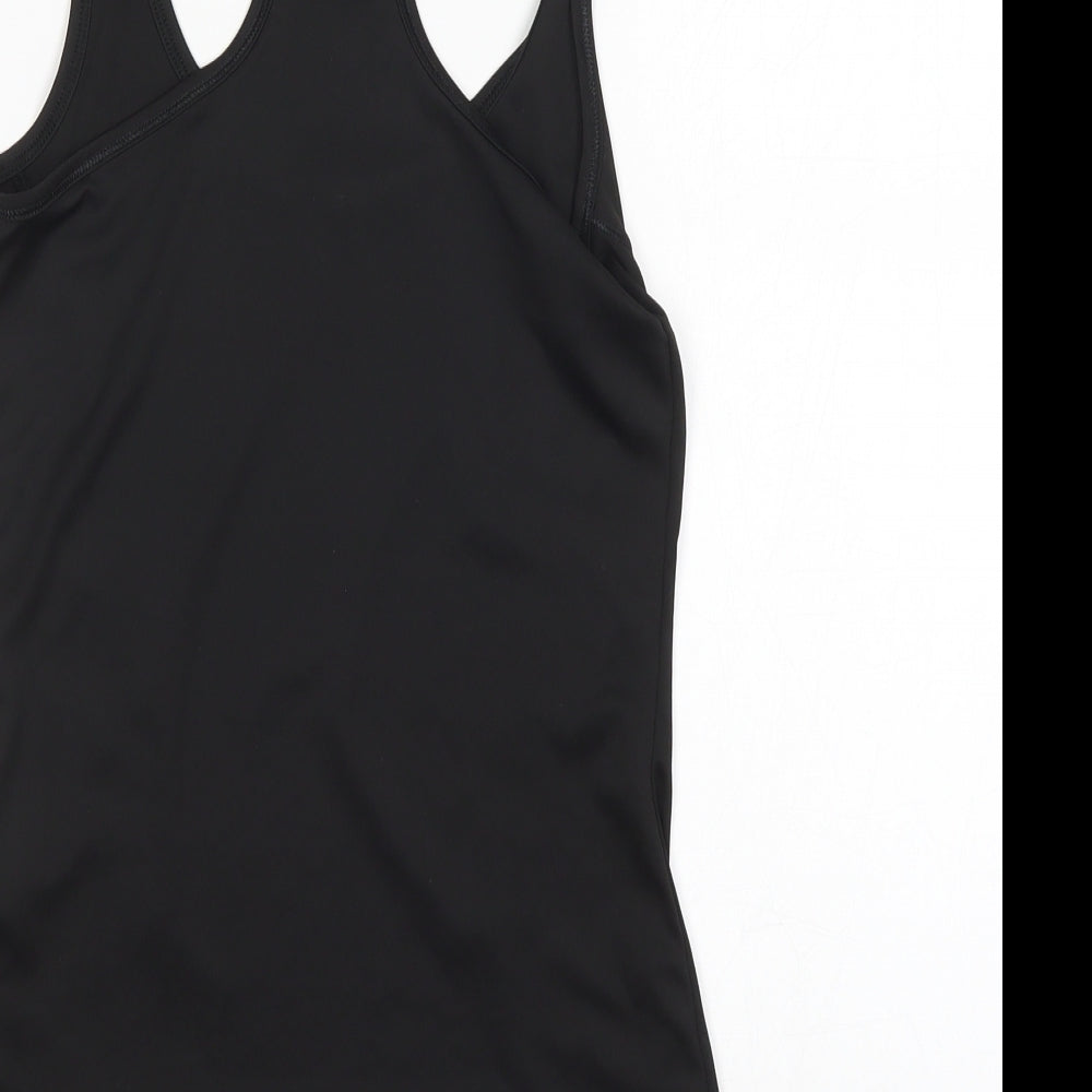 PUMA Womens Black   Jersey Tank Size 10