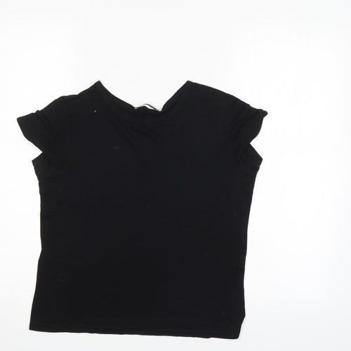 Zara Womens Black   Basic T-Shirt Size S