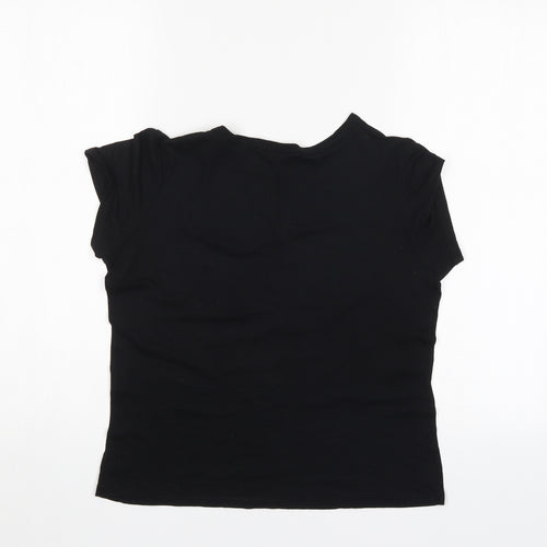 Zara Womens Black   Basic T-Shirt Size S