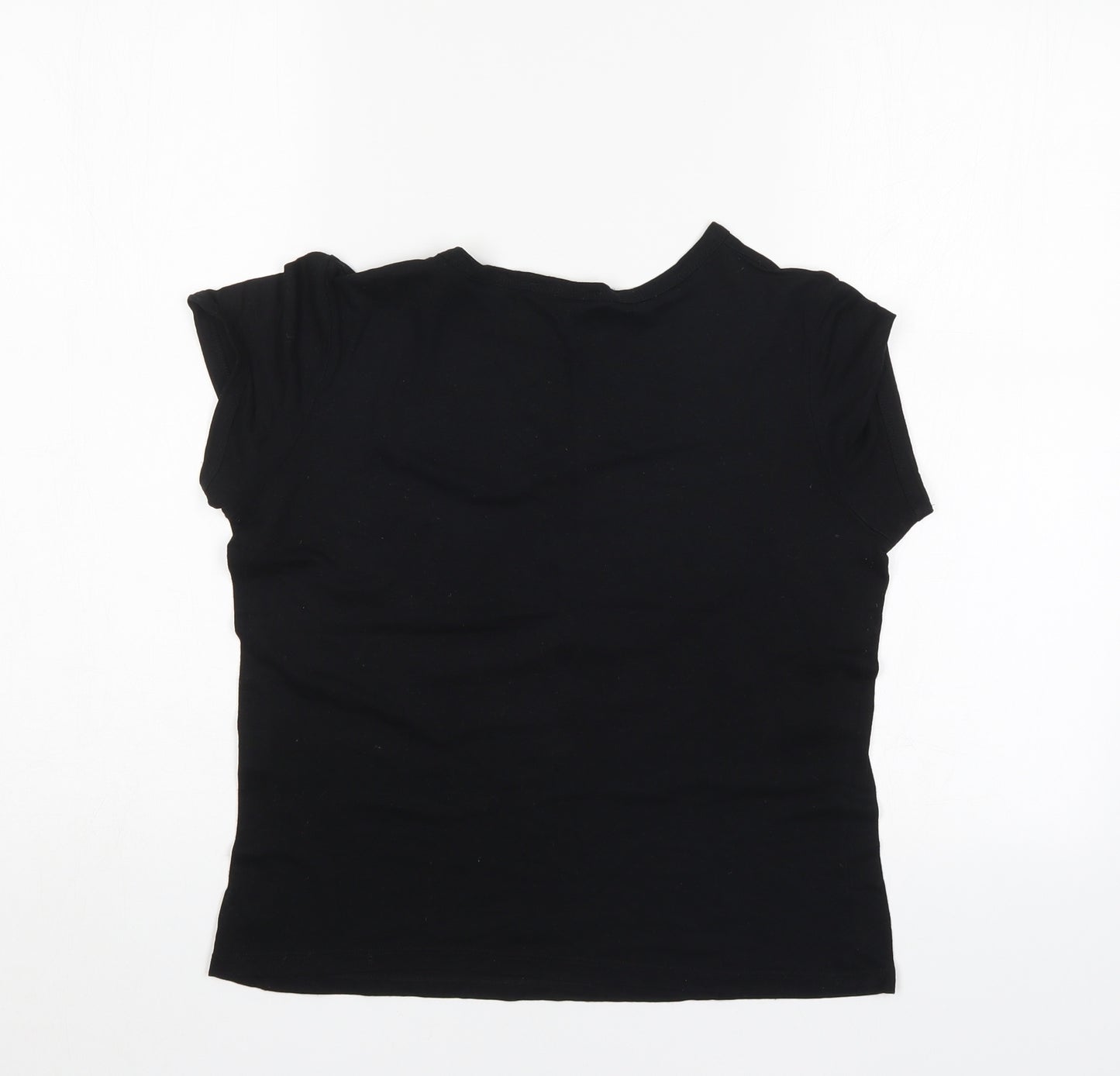 Zara Womens Black   Basic T-Shirt Size S