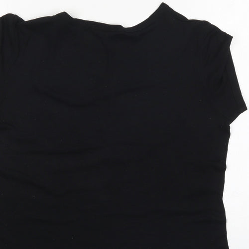 Zara Womens Black   Basic T-Shirt Size S