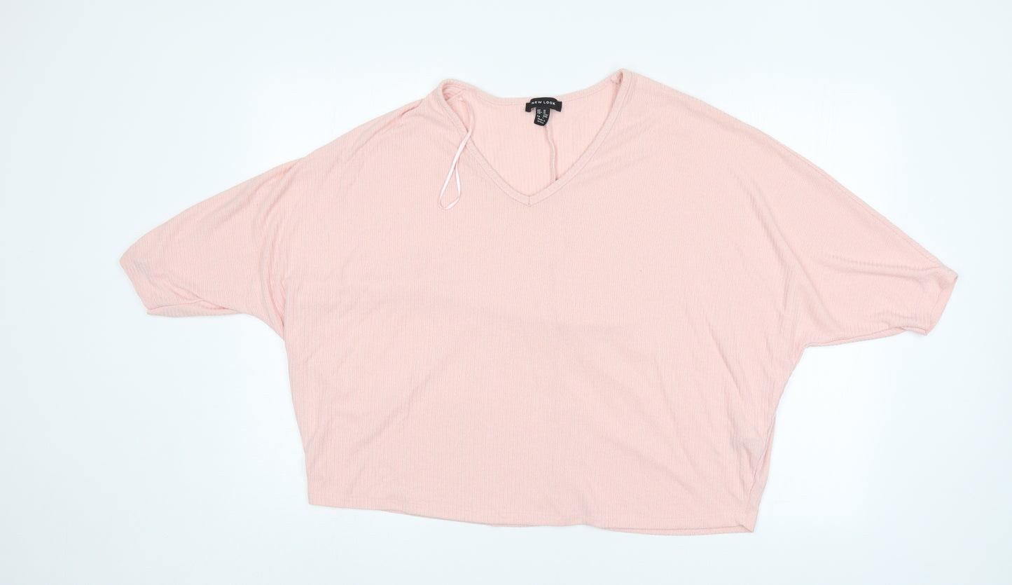 New Look Womens Pink   Basic Blouse Size M