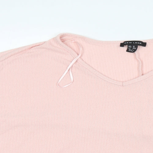 New Look Womens Pink   Basic Blouse Size M