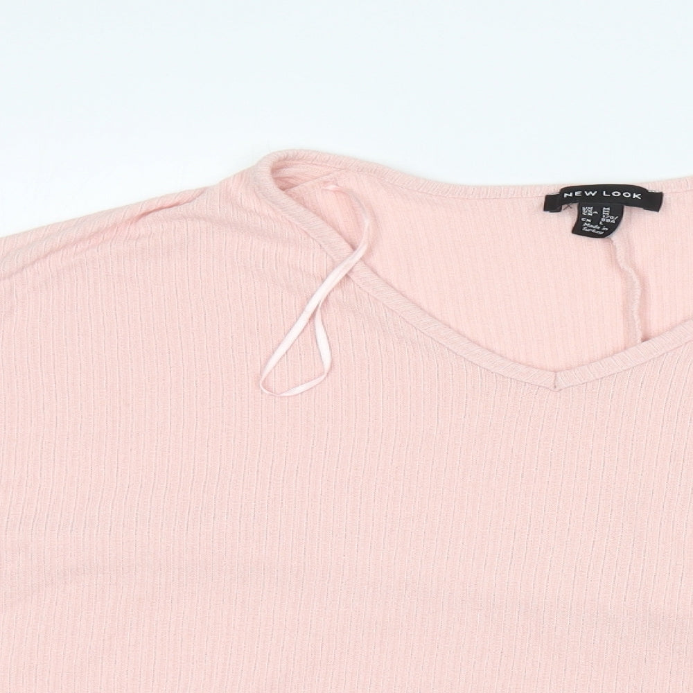 New Look Womens Pink   Basic Blouse Size M