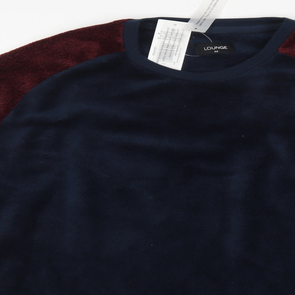 Lounge Mens Blue   Pullover Jumper Size M