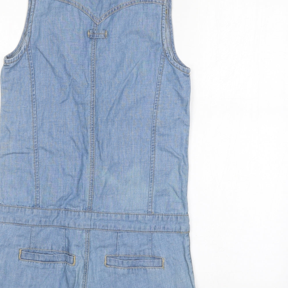 River Island Womens Blue   Shorts One-Piece Size 8