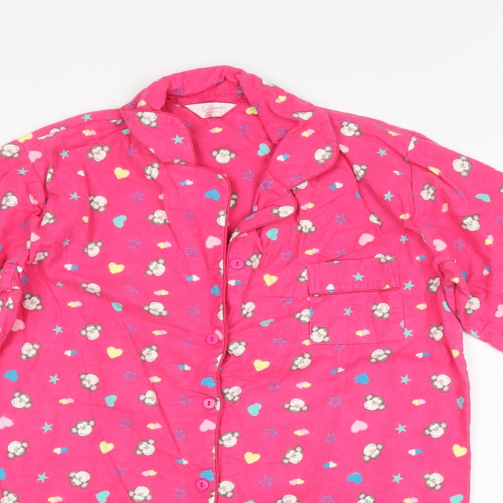 Secret Possession Womens Pink   Top Pyjama Top Size 10